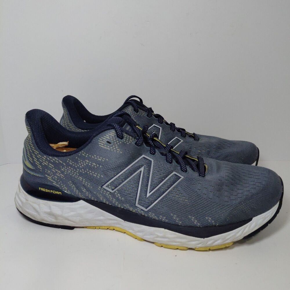 New Balance Fresh Foam 880v11 Running Shoes Men Size 11 Gray Comfort Sneakers